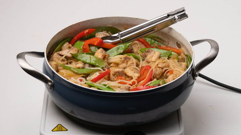 citrus chicken stir-fry cooking