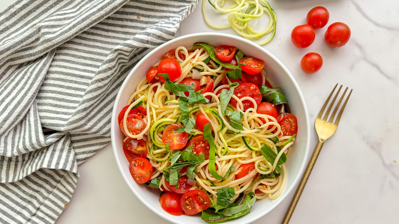 big bowl of pasta