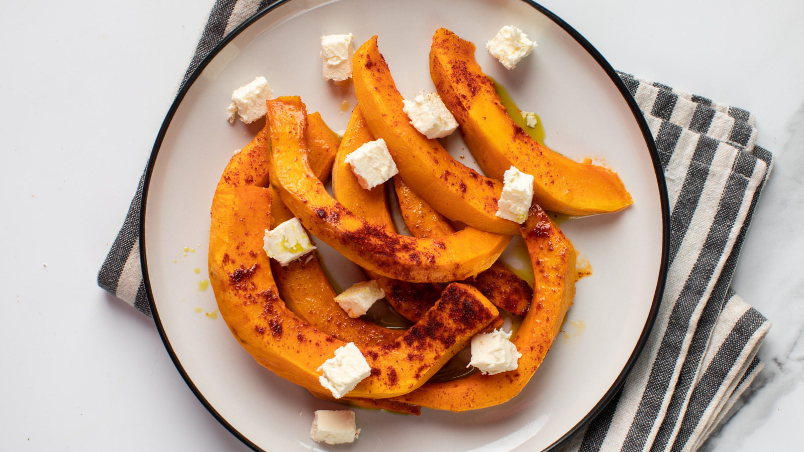 Spice Up Your Roasted Squash With The Addition Of Harissa