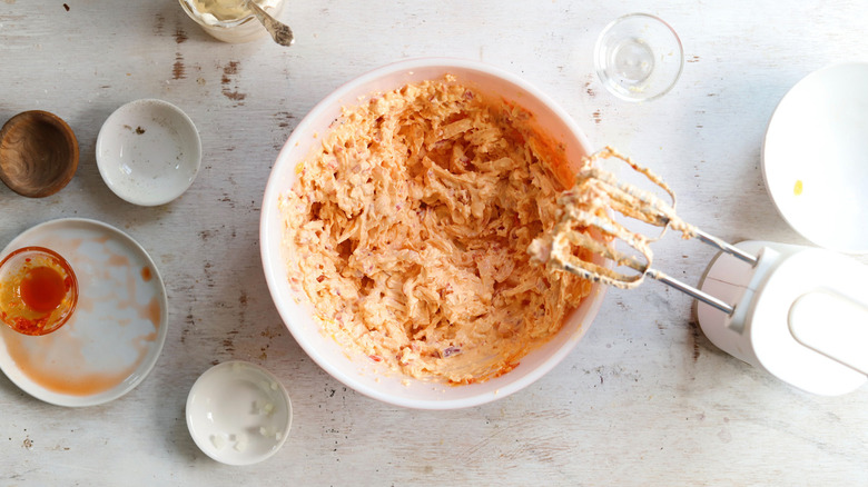 pimento cheese in bowl