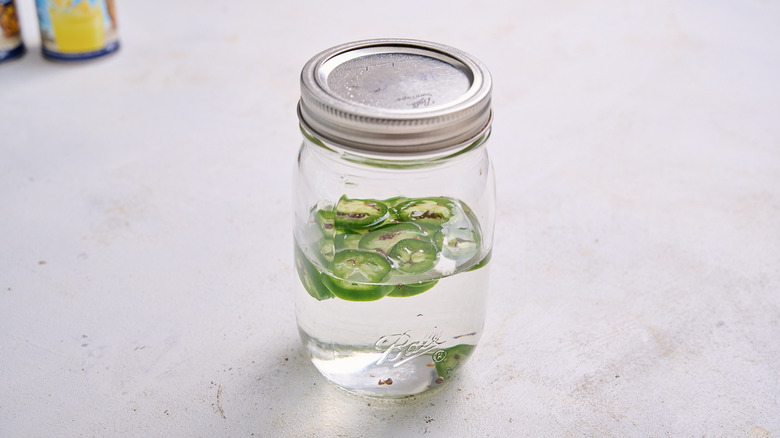 vodka infused with jalapenos