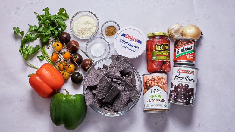 ingredients on a table