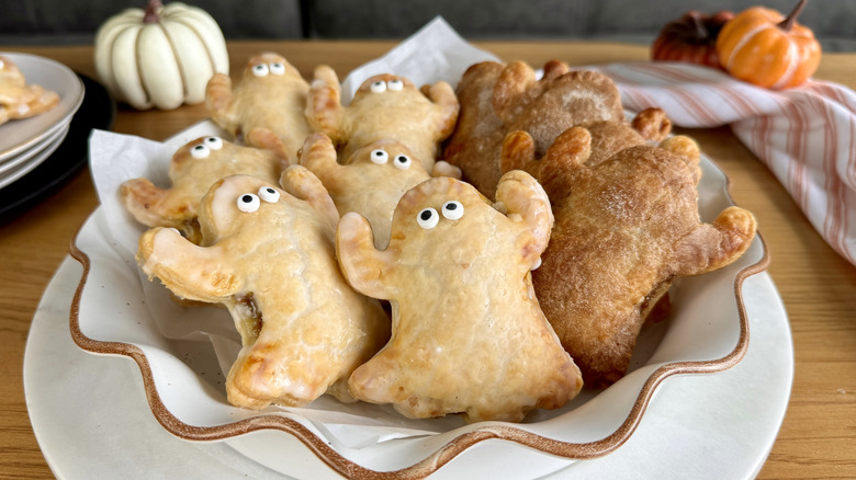 Ghost sweet potato hand pies