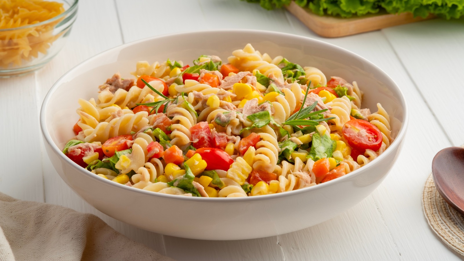 Sprinkle On This Extra Topping To Give Your Pasta Salads A Tasty Crunch