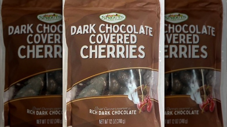 dark chocolate covered cherries