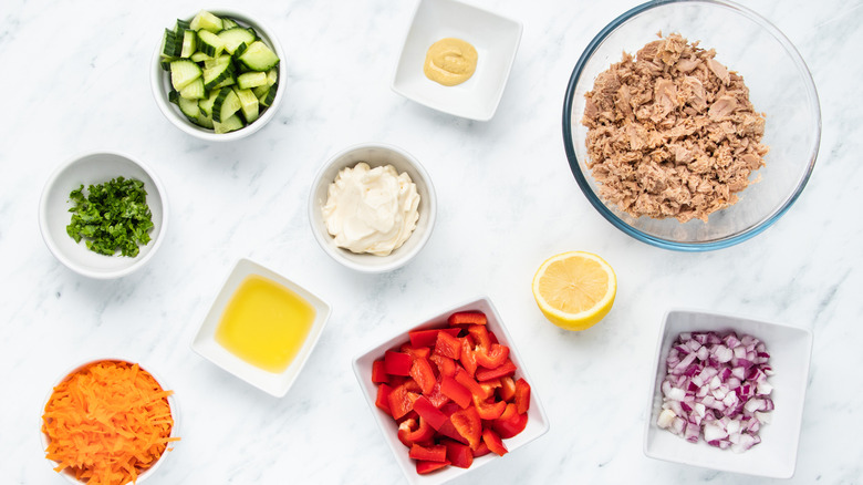 tuna salad ingredients 