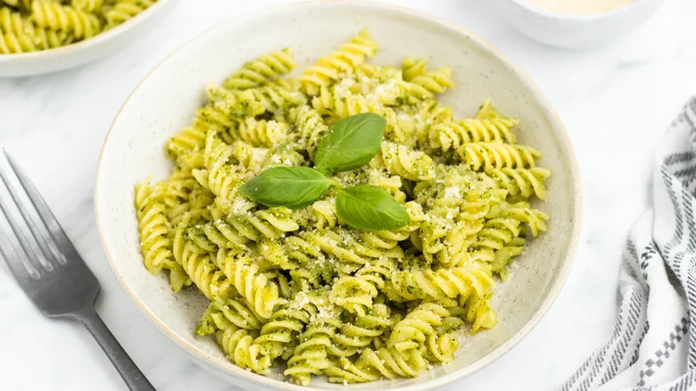 Classic Basil Pesto Pasta