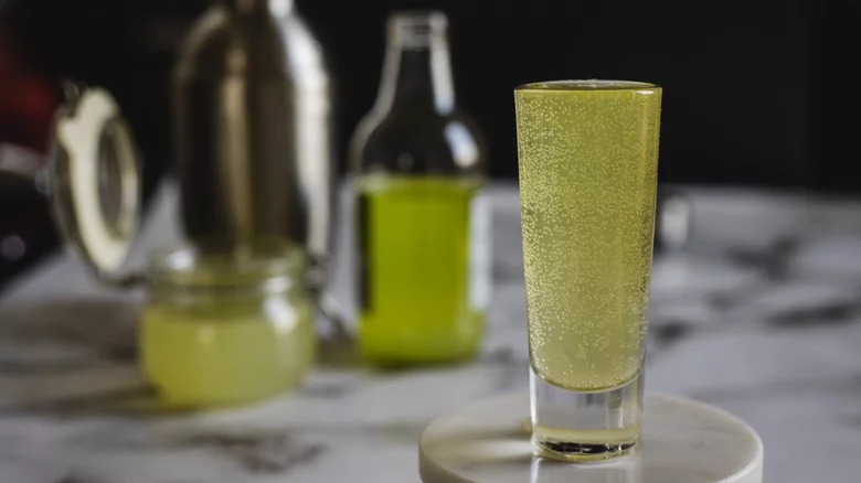 Elevated Green Tea Shot