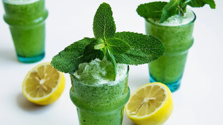 Frozen Mint Lemonade