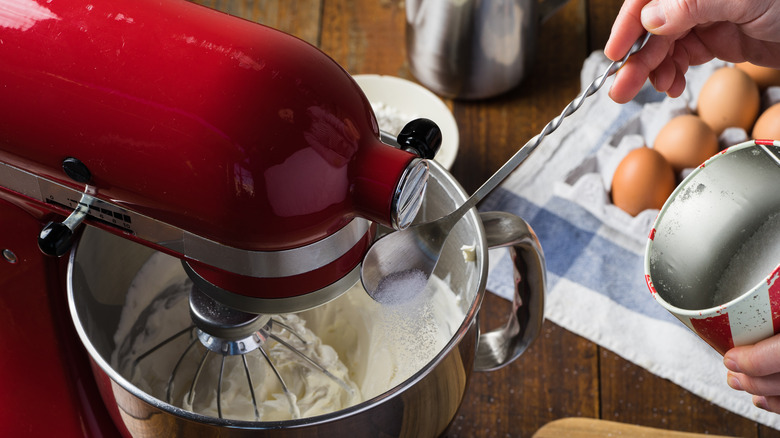 Kitchen Aid stand mixer baking