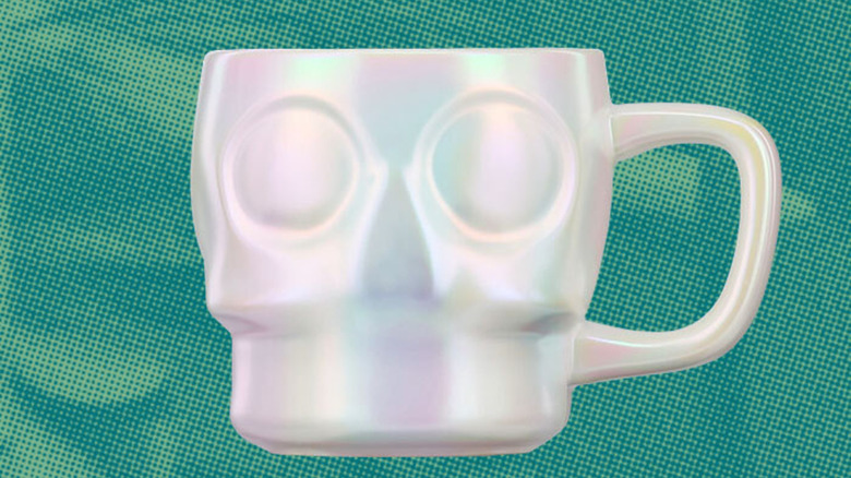 The Starbucks Luster Skull Mug.