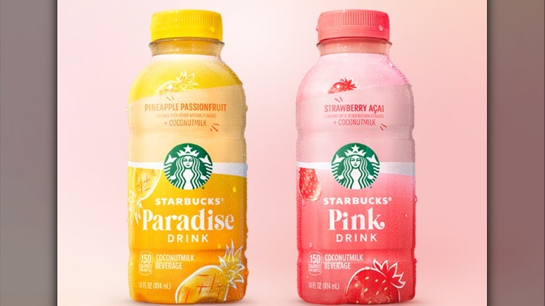 Starbucks Pink and Paradise Drinks