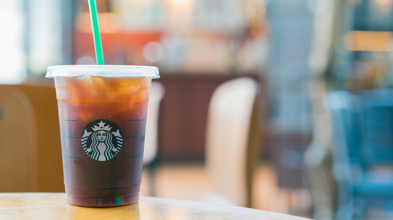 Starbucks iced coffee