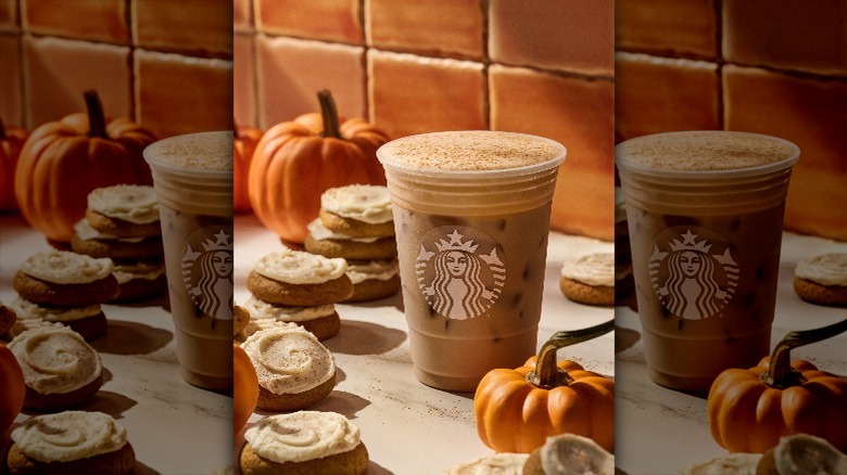 Starbucks iced pumpkin cream chai latte