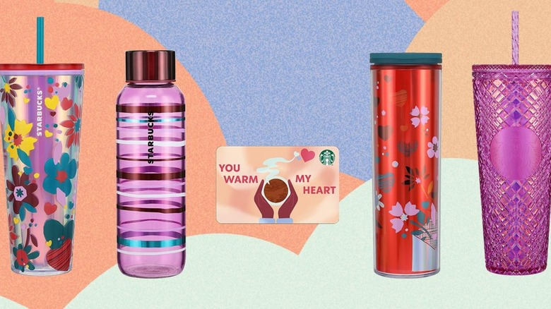 Starbucks Valentine's Day drinkware collection