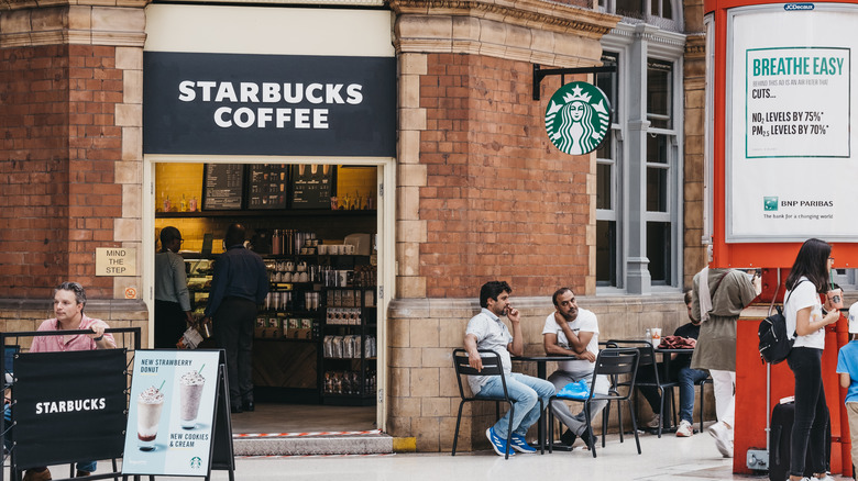 A Starbucks location in London