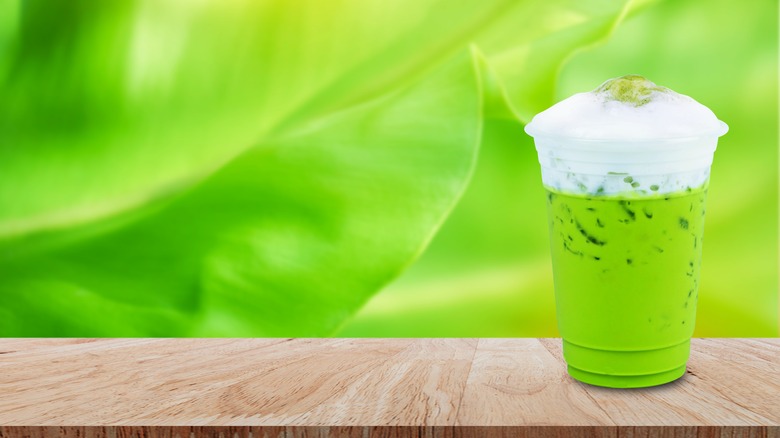 green tea frappuccino