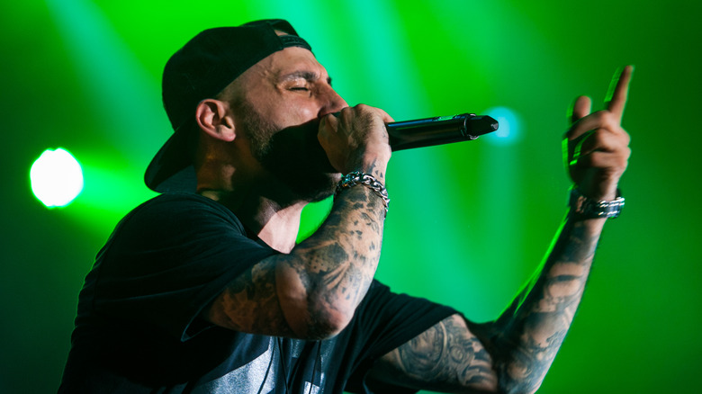 Russian singer Timati in Moscow