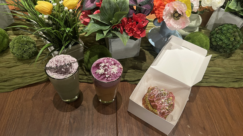 the three new spring Starbucks Reserve menu items