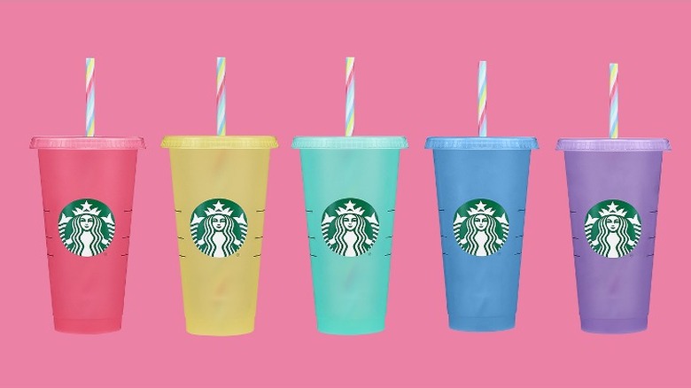 Reusable Stabucks drinkware