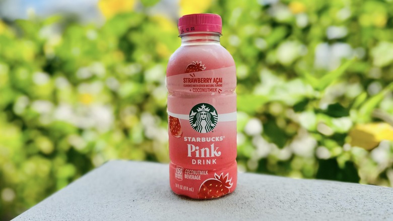 Starbucks bottled Pink Drink