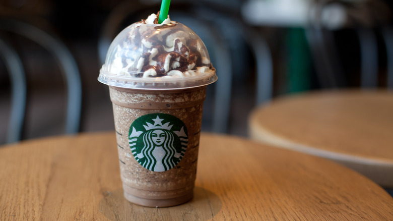 small starbucks frappuccino