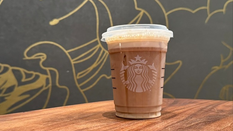 Starbucks iced Pecan Crunch drink