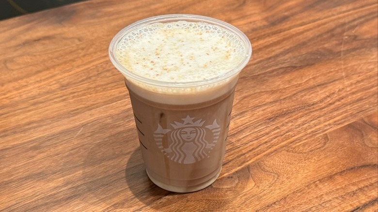 Starbucks Nitro Cold Brew with Salted Pecan Cold Foam