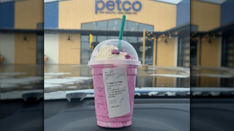 pink Barbie Drink from Starbucks