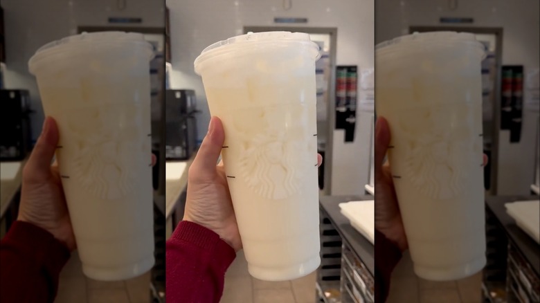 handheld Brazilian Lemonade drink