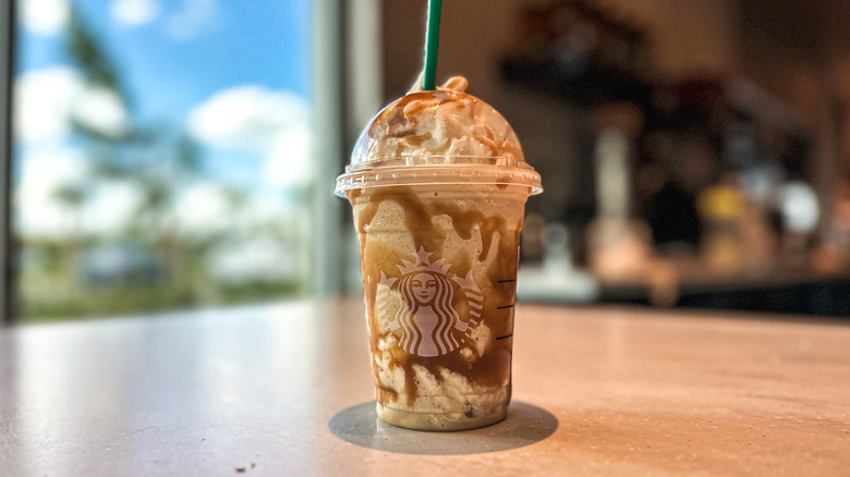 Butterbeer Frappuccino from Starbucks