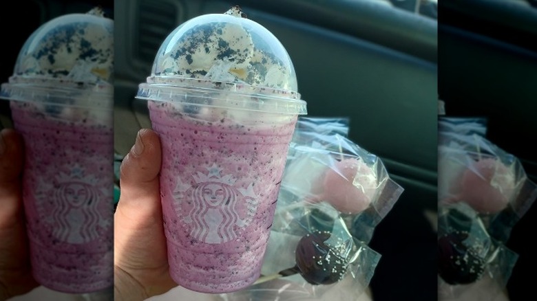 Minnie Mouse Frappuccino from Starbucks