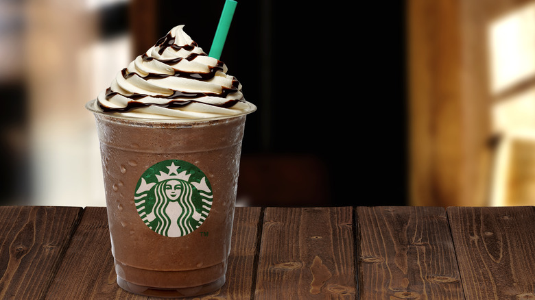 Thin Mint Frappuccino from Starbucks