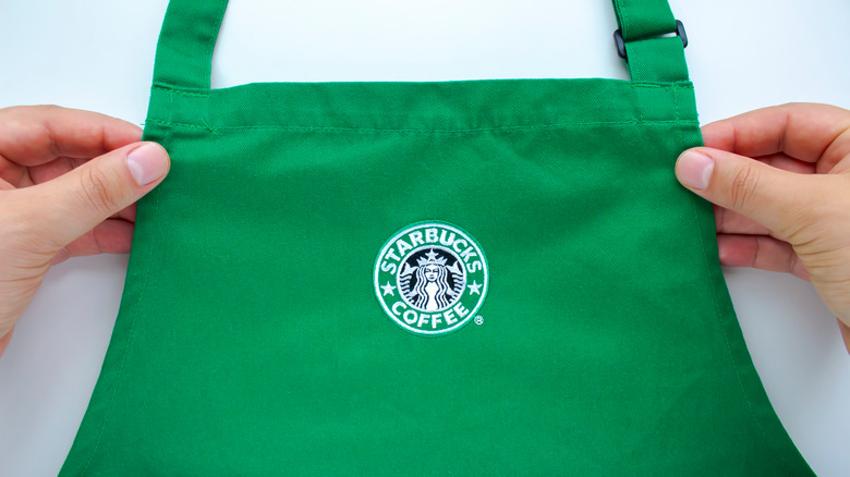 starbucks apron