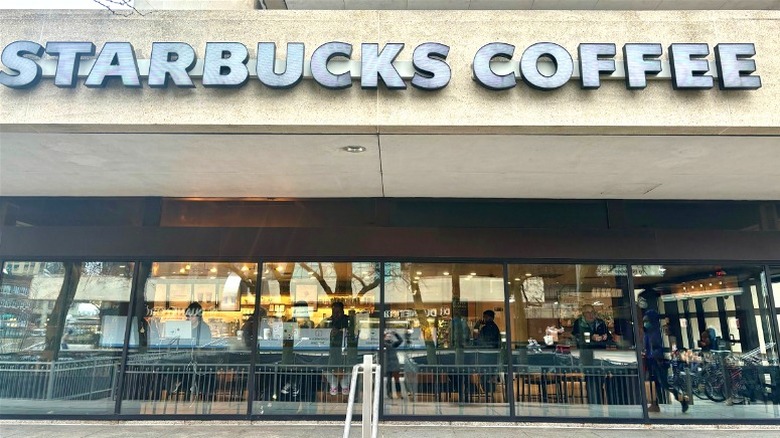 Starbucks storefront