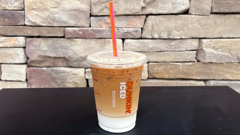 Dunkin' iced macchiato