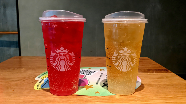 Starbucks iced energy drinks