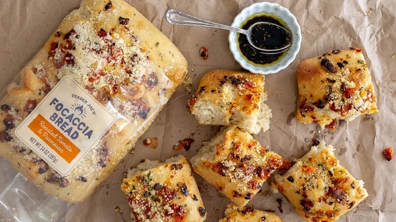 Trader Joe's focaccia bread