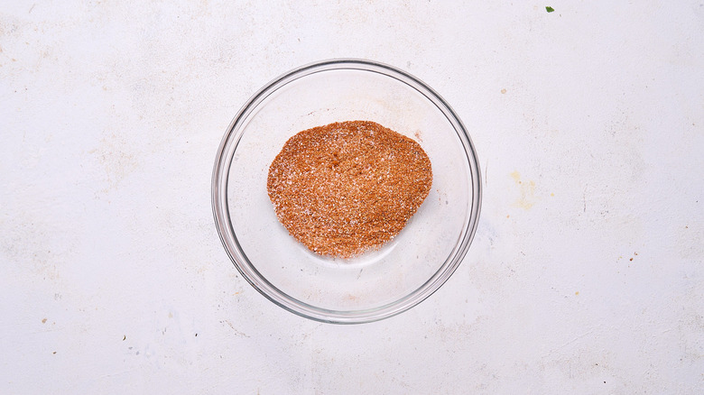 spices in bowl on table