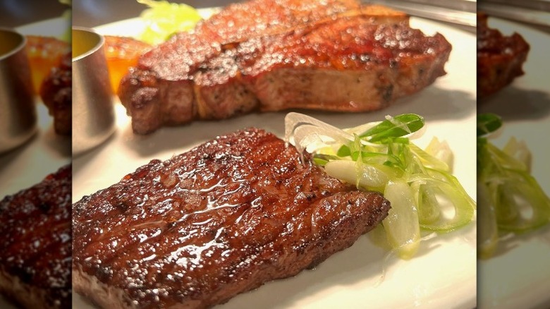 Marinated Wagyu steak 