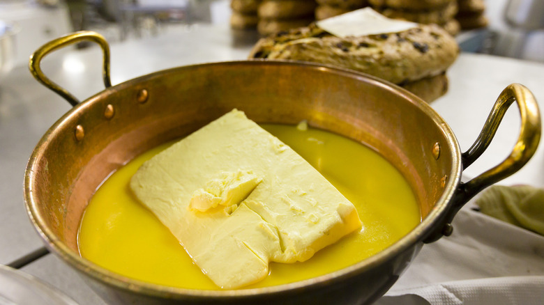 Butter used in authentic Dresdner Christstollen