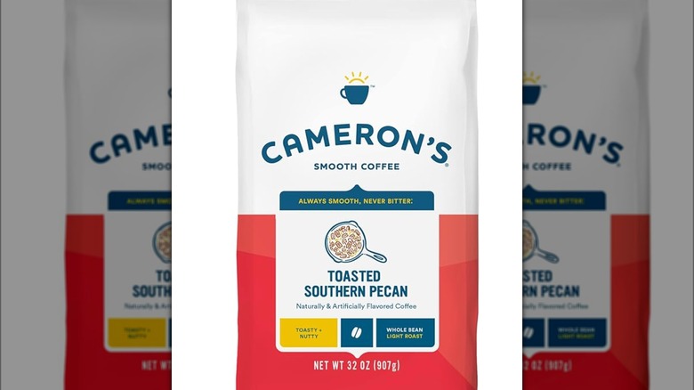 Package of Cameron's Smooth Coffee beans