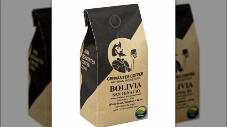 Bag of Cervantes Coffee beans