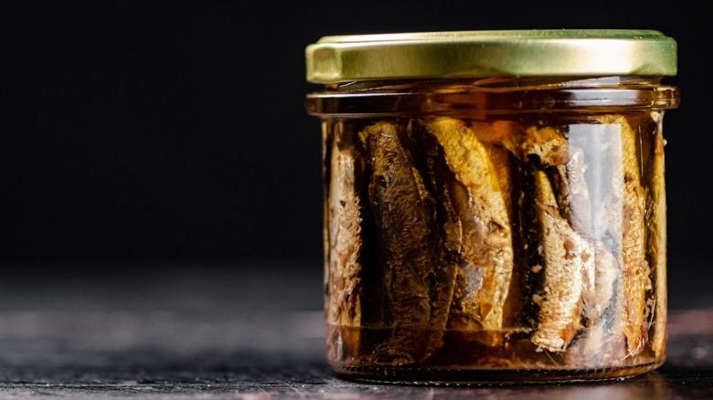 Sardines in a jar