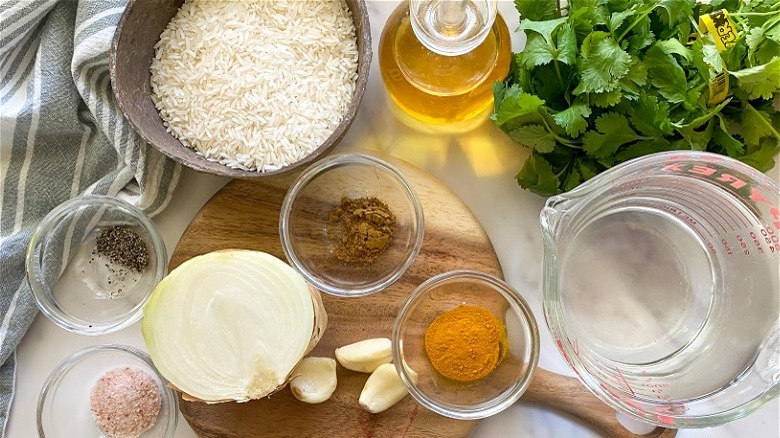 yellow rice ingredients