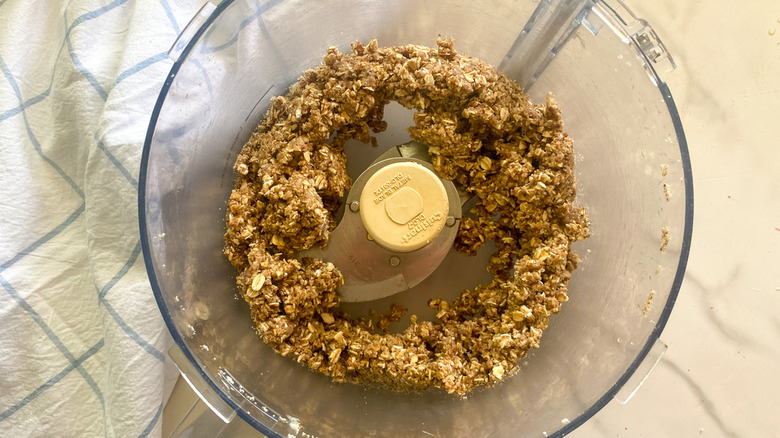 crumble topping in food processor