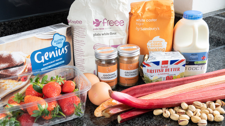 ingredients on counter 