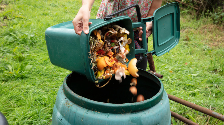 food waste for composting 