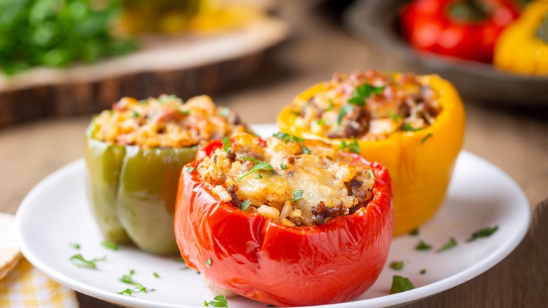 Stuffed bell peppers