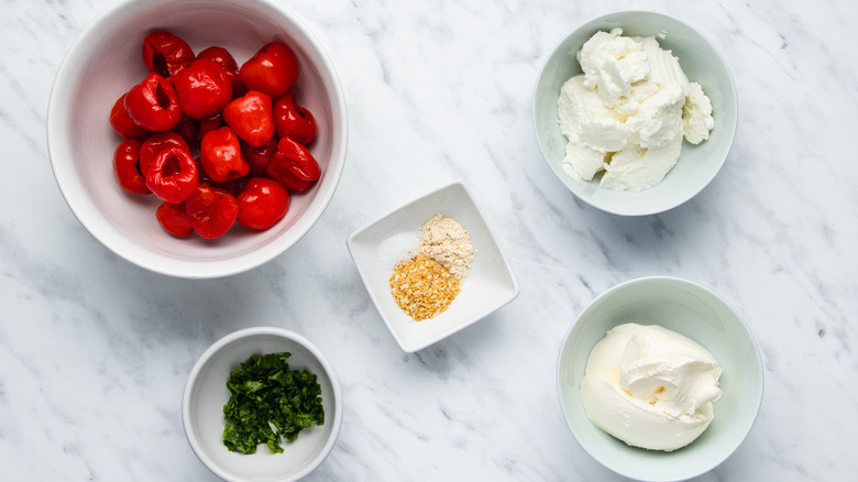 stuffed cherry peppers ingredients